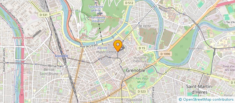 localisation de l'entreprise SARL J P GOURMET à GRENOBLE