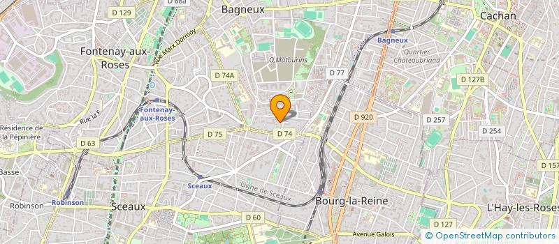 localisation de l'entreprise SARL J P H à BAGNEUX