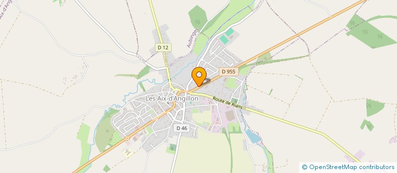 localisation de l'entreprise SARL J P M DEVAILLY  LES AIX-D'ANGILLON