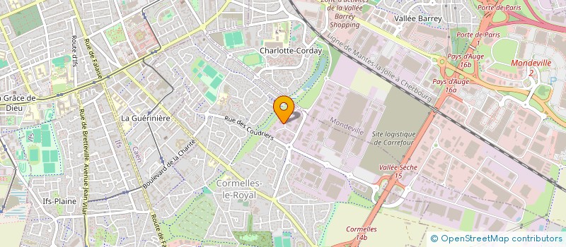 localisation de l'entreprise SARL J PERROT DISTRIBUTION AUTOMATIQUE à CORMELLES-LE-ROYAL