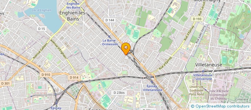 localisation de l'entreprise SARL J & PRESTON  DEUIL-LA-BARRE