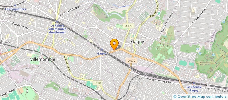 localisation de l'entreprise SARL J.S  GAGNY