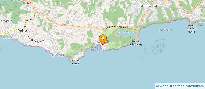 localisation de l'entreprise SARL J S CAR LOCATION  LE GOSIER