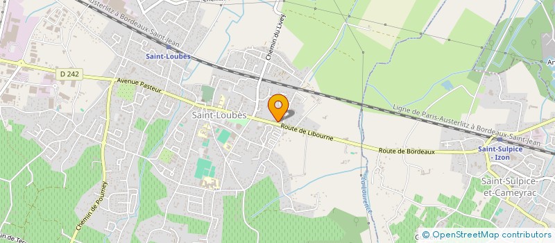 localisation de l'entreprise SARL J2 à SAINT-LOUBES