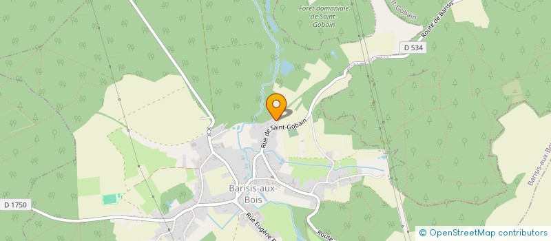 localisation de l'entreprise SARL J2H à BARISIS-AUX-BOIS