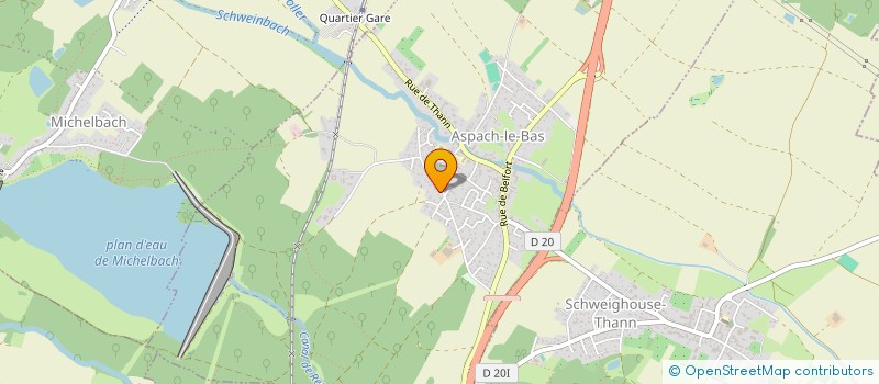 localisation de l'entreprise SARL J2L AUTOMATISMES à ASPACH-LE-BAS