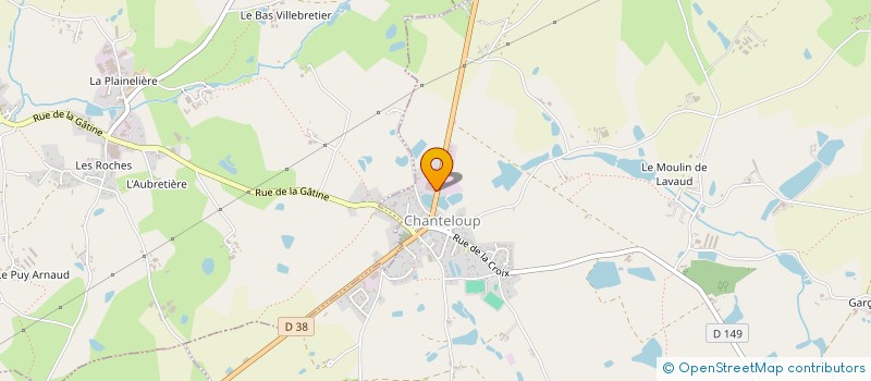 localisation de l'entreprise SARL J2RG  CHANTELOUP