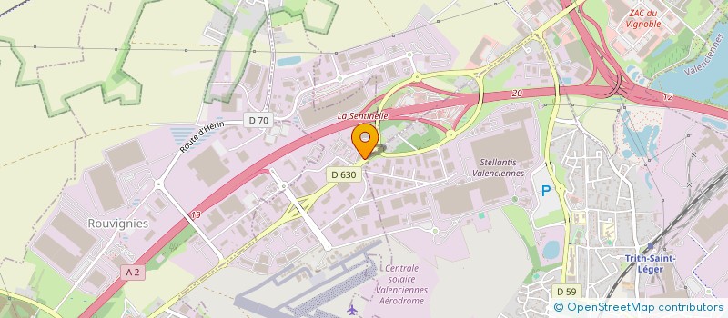 localisation de l'entreprise SARL JA INSTITUT  PROUVY