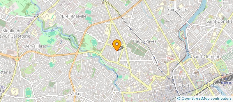 localisation de l'entreprise SARL JAB DUVAL-ARNOULD LEMOUCHOUX à NANTES