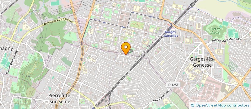 localisation de l'entreprise SARL JABEUR  SARCELLES