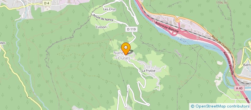 localisation de l'entreprise SARL JACAJUL ET ROSALIE  NANCY-SUR-CLUSES