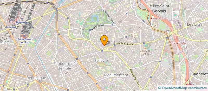 localisation de l'entreprise SARL JACKY  PARIS