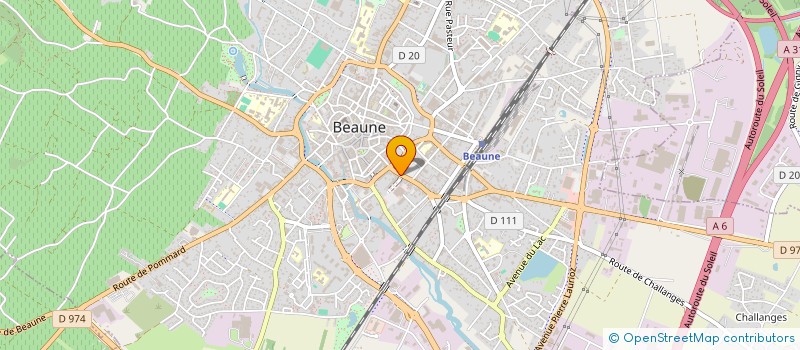 localisation de l'entreprise SARL JACKY MAILLIER à BEAUNE