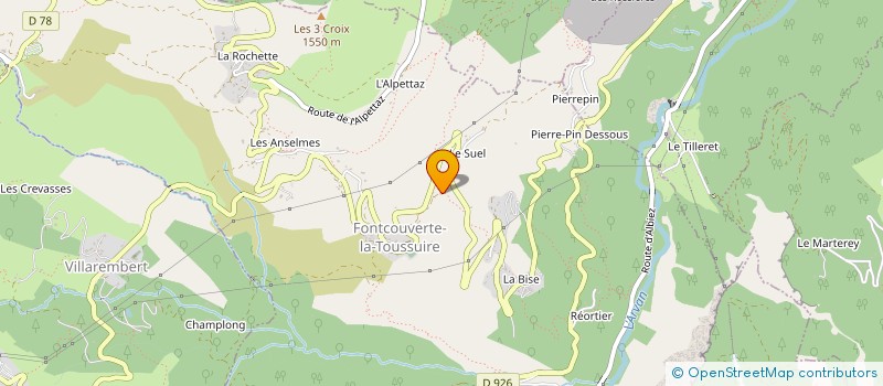 localisation de l'entreprise SARL JACKY MEUBLES ET FILS à SAINT-JEAN-DE-MAURIENNE