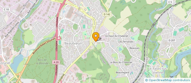localisation de l'entreprise SARL JACKY MOINE LOCATION à SAINT-JOUVENT