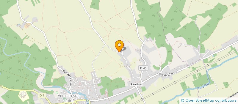 localisation de l'entreprise SARL JACKY RENIER à VEUZAIN-SUR-LOIRE