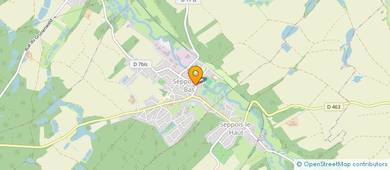 localisation de l'entreprise SARL JACODIS à SEPPOIS-LE-BAS