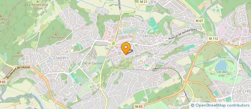 localisation de l'entreprise SARL JACOU SERVICES  JACOU