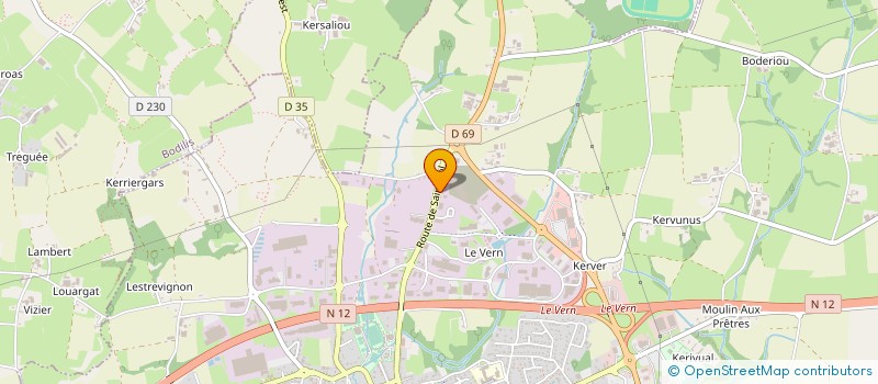 localisation de l'entreprise SARL JACQ à LANDIVISIAU