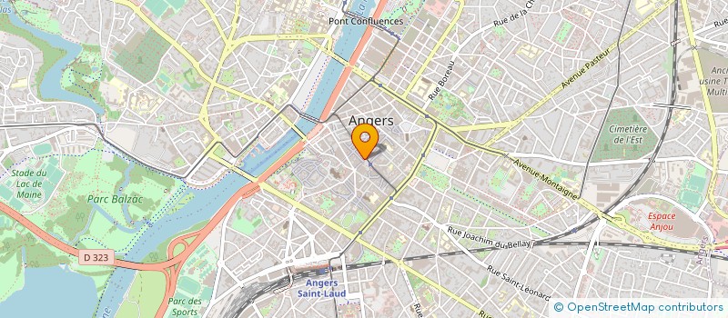 localisation de l'entreprise SARL JACQUES à ANGERS