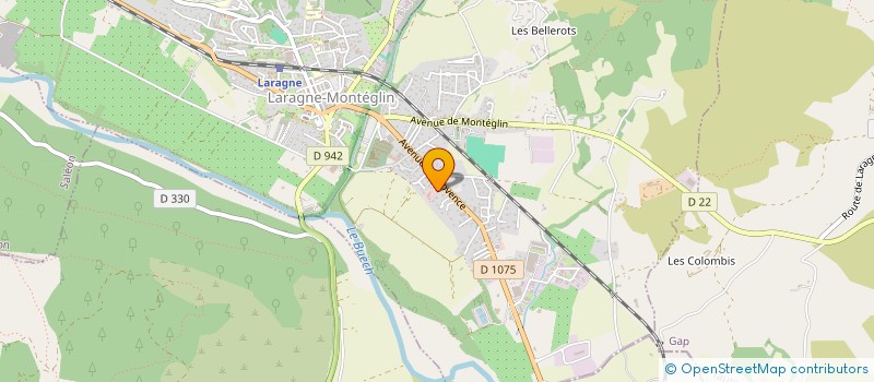 localisation de l'entreprise SARL JACQUES AUDIBERT  LARAGNE-MONTEGLIN