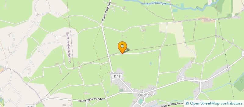 localisation de l'entreprise SARL JACQUIER MERIBEL  LYON