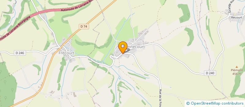 localisation de l'entreprise SARL JACQUIN  POISEUL