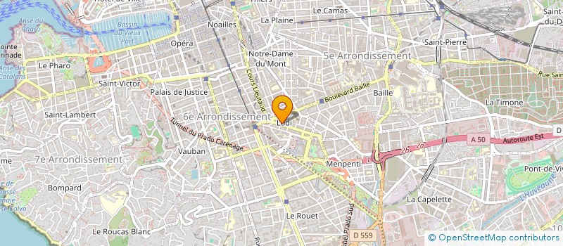 localisation de l'entreprise SARL JAD à MARSEILLE