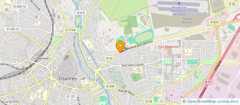 localisation de l'entreprise SARL JADE à CHARTRES