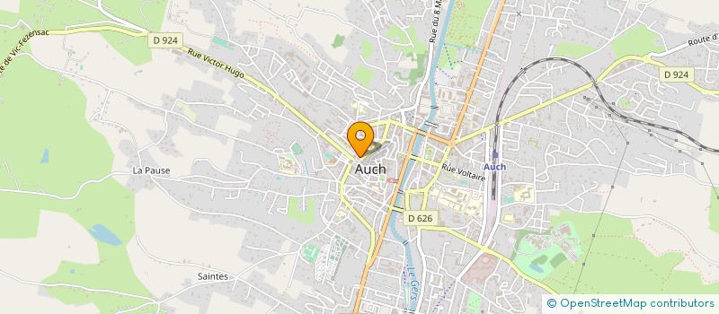localisation de l'entreprise SARL JADE à AUCH
