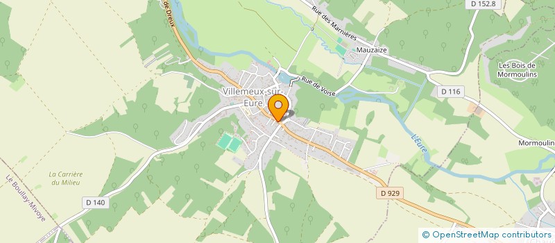 localisation de l'entreprise SARL JADE à VILLEMEUX-SUR-EURE
