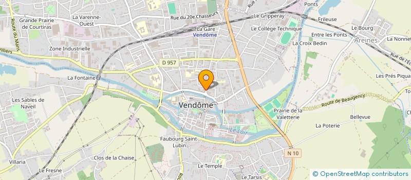 localisation de l'entreprise SARL JADE BEAUTY à VENDOME