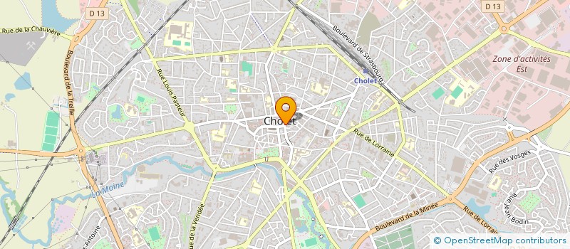 localisation de l'entreprise SARL JADOLE à CHOLET