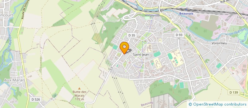 localisation de l'entreprise SARL JAG à BEAUVAIS