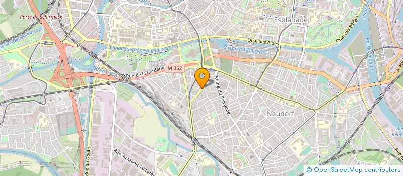 localisation de l'entreprise SARL JAKO-B 72  STRASBOURG