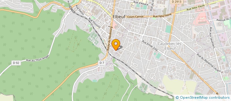 localisation de l'entreprise SARL JALES à ELBEUF