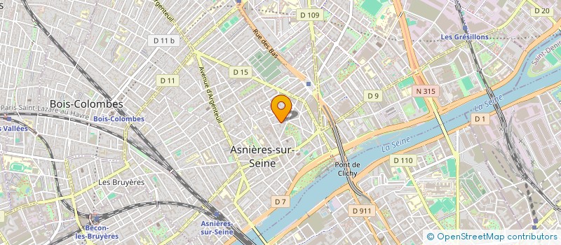 localisation de l'entreprise SARL JALON FRERES à ASNIERES-SUR-SEINE