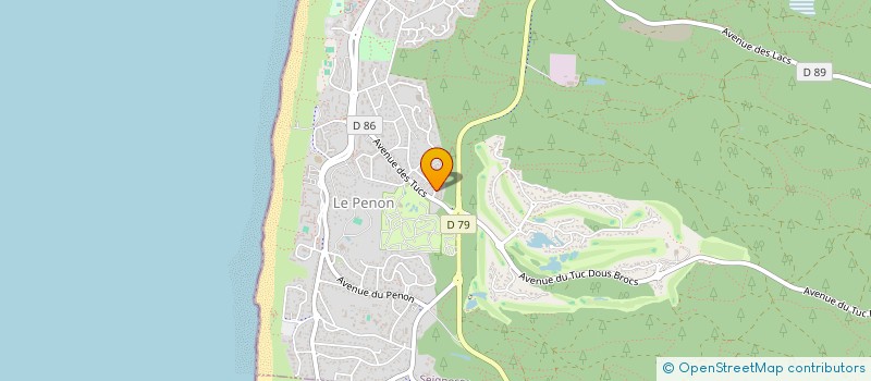 localisation de l'entreprise SARL JALYM  SEIGNOSSE