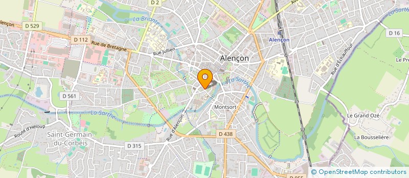 localisation de l'entreprise SARL JAMAJO à ALENCON