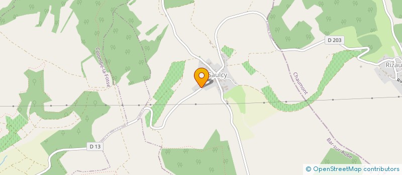 localisation de l'entreprise SARL JAMES GEOFFROY à SAULCY