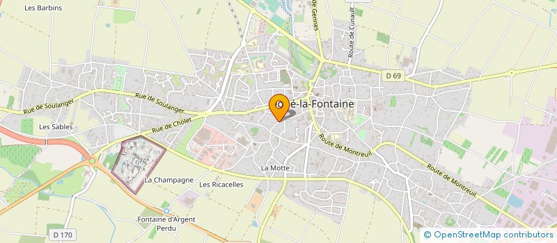 localisation de l'entreprise SARL JAMIN à DOUE-EN-ANJOU