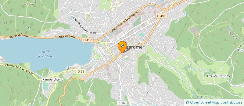 localisation de l'entreprise SARL JAMS NAPOLI à GERARDMER
