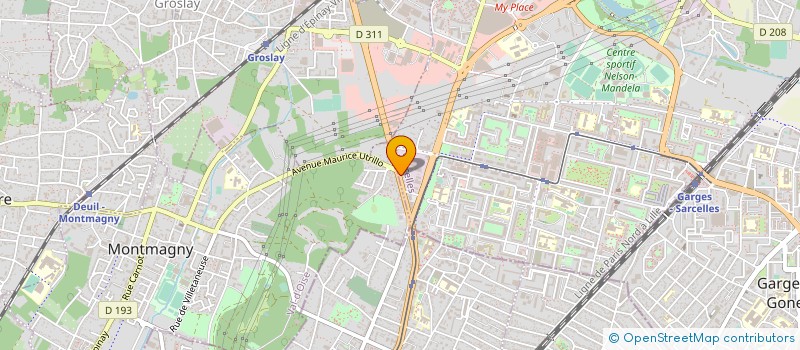 localisation de l'entreprise SARL JAN TPS à SARCELLES