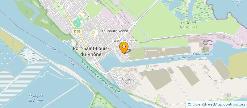 localisation de l'entreprise SARL JANDCO à PORT-SAINT-LOUIS-DU-RHONE
