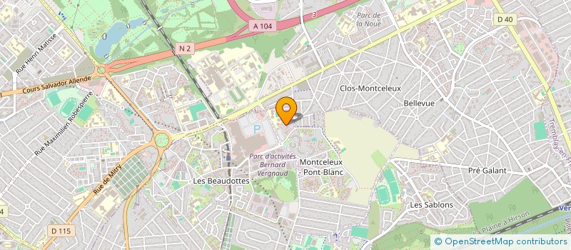 localisation de l'entreprise SARL JANES à SEVRAN