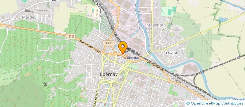localisation de l'entreprise SARL JANKIN à EPERNAY