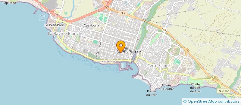 localisation de l'entreprise SARL JANNAT à SAINT-PIERRE