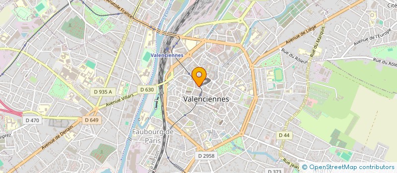 localisation de l'entreprise SARL JANPHIL  VALENCIENNES