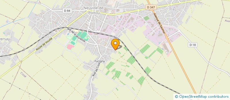 localisation de l'entreprise SARL JANUS 147  NEUVILLE-DE-POITOU