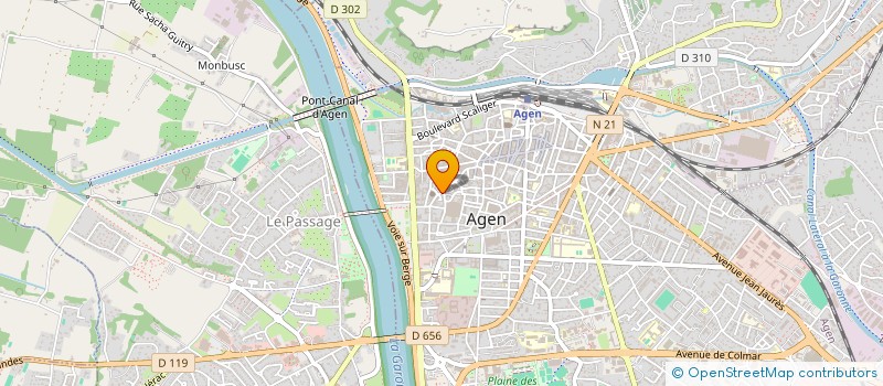 localisation de l'entreprise SARL JAR à AGEN